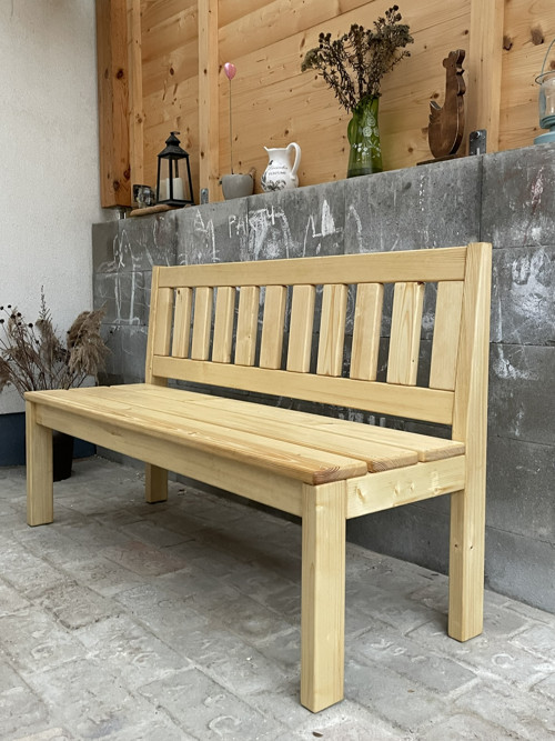 Lavice - 150 cm - Přírodní — foto 5