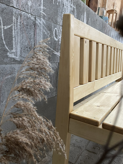 Lavice - 150 cm - Přírodní — foto 2