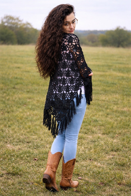 Boho šátek marina — foto 4