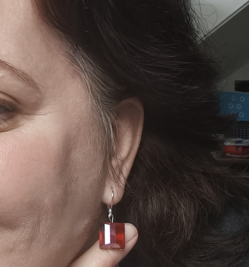 Sada - náušnice a řetízek, Swarovski. — foto 2