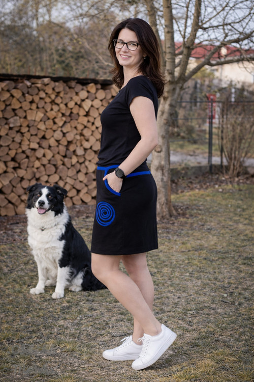 Sukně spirála+++barva dle přání+++ — foto 6