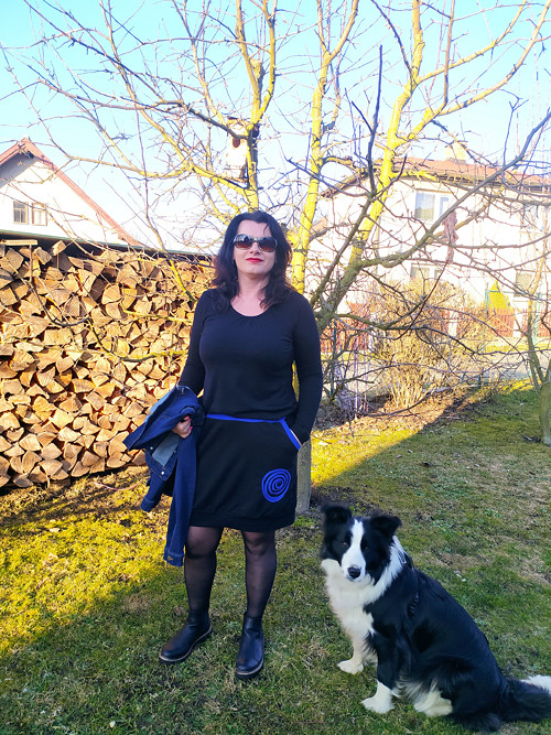 Sukně spirála+++barva dle přání+++ — foto 5