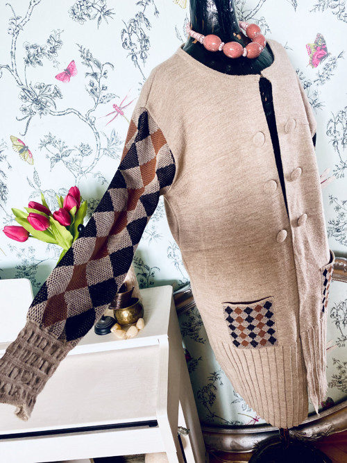 Kardigan kabátek elegantní — foto 3