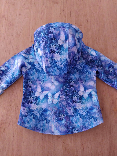 Softshellová bunda zimní motýlci — foto 2