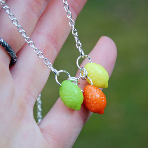 Citrusový náhrdelník — foto 2