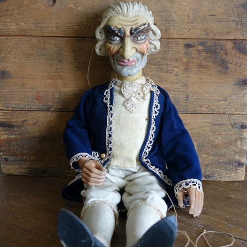 Marioneta ... velká dřevěná loutka — foto 2