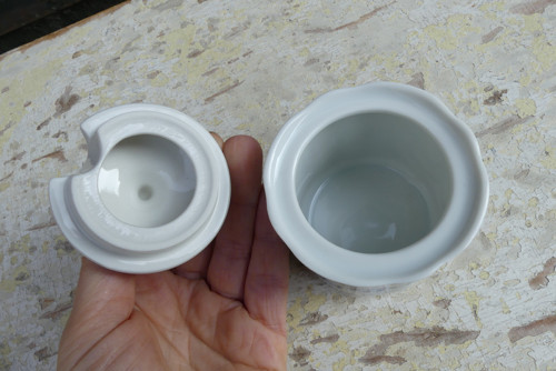 Porcelánová dózička, cukřenka, cibulák — foto 5