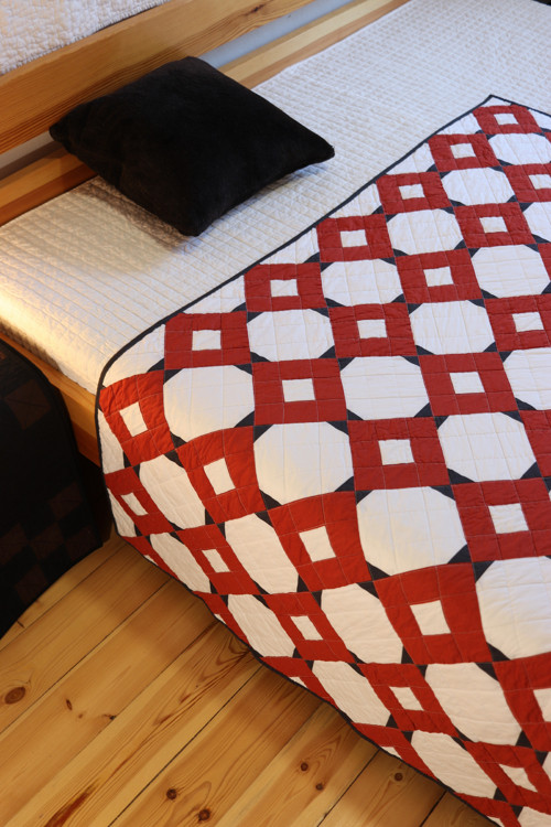 Patchworková deka - Quilt na stěnu 131 x 171 cm — foto 2