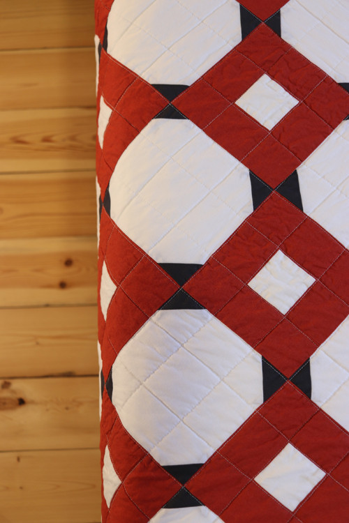 Patchworková deka - Quilt na stěnu 131 x 171 cm — foto 4