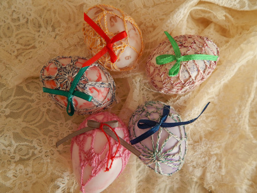 Velikonoční vajíčka - obháčkovaná — foto 5