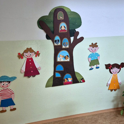 Dětská dekorace na zeď sestřičky — foto 6