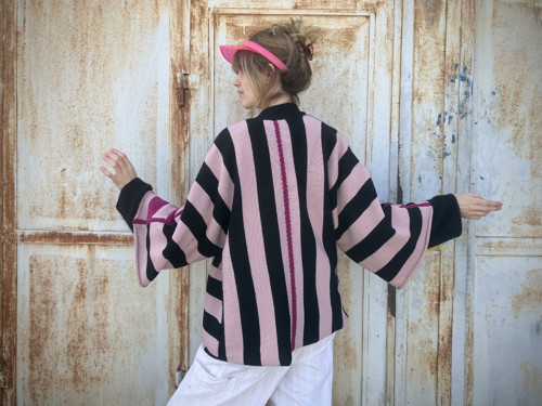 STRIPE! pruhované kimono Visor — foto 4