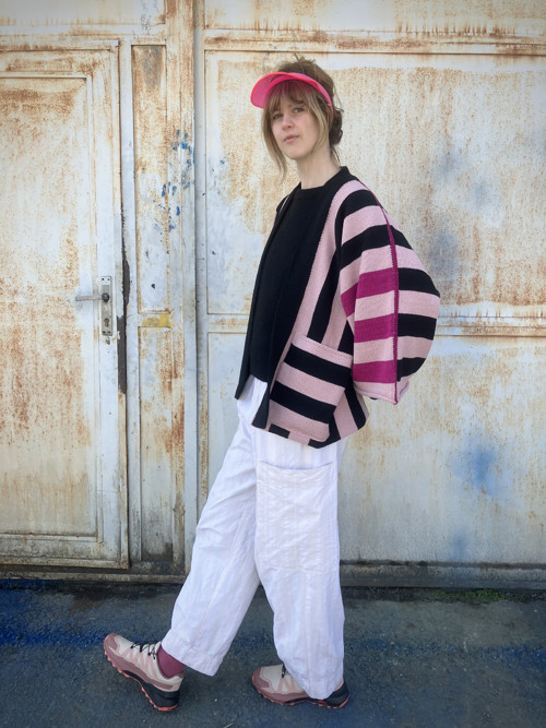 STRIPE! pruhované kimono Visor — foto 5