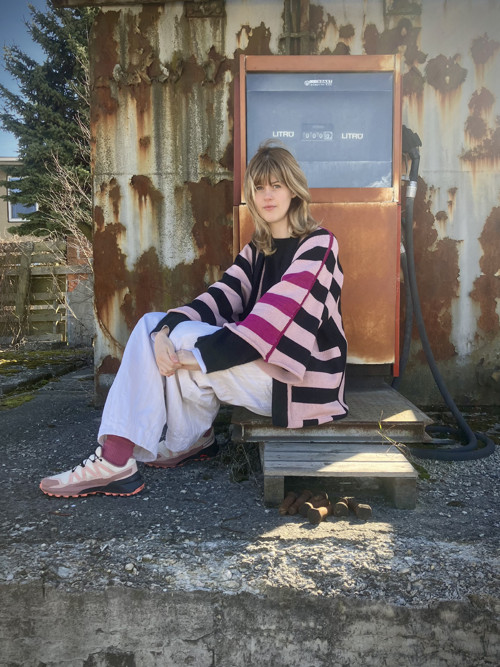 STRIPE! pruhované kimono Visor — foto 3