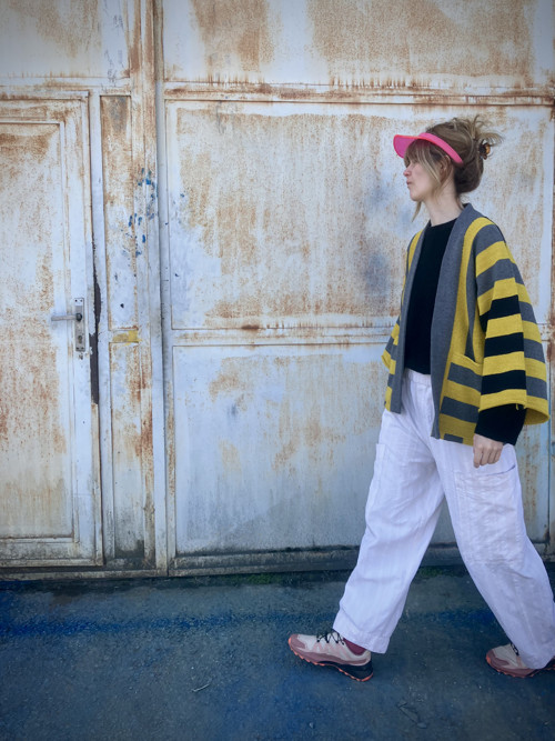 STRIPE! pruhované kimono Bumble — foto 4