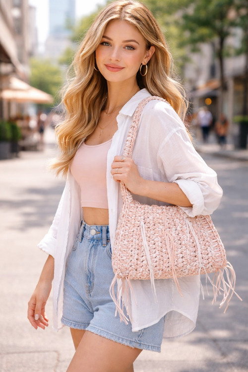 Dusk bag háčkovaná kabelka — foto 2