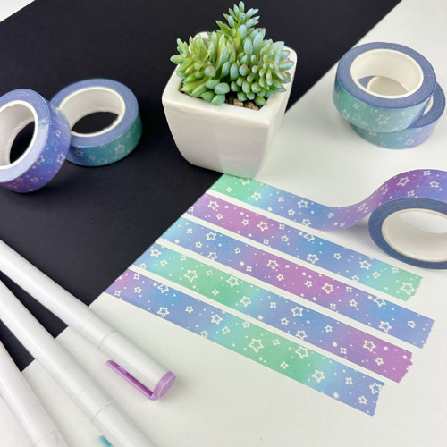 Washi páska Pastely Stars — foto 4