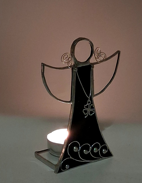 Černý elegantní anděl — foto 3