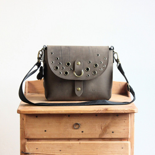 Kožená kabelka *Earthy Brown* — foto 2
