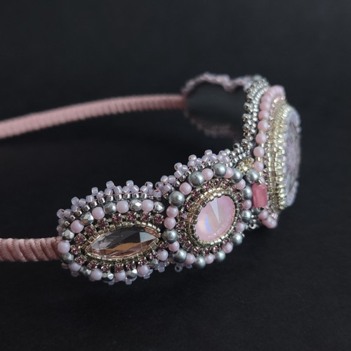 ELENTARI-Beaded Embroidery čelenka — foto 3