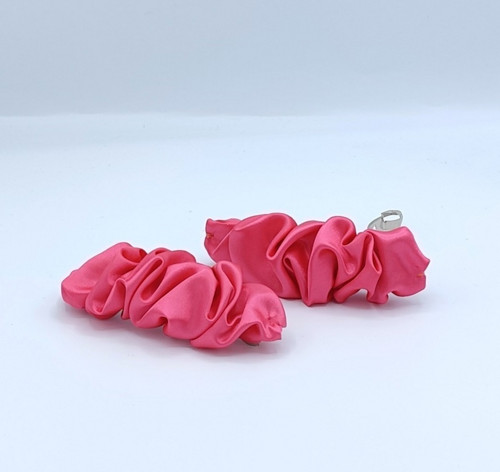 Spona do vlasů scrunchie pink — foto 2