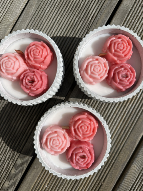 Svíčka s vůní Růže, 250g — foto 3