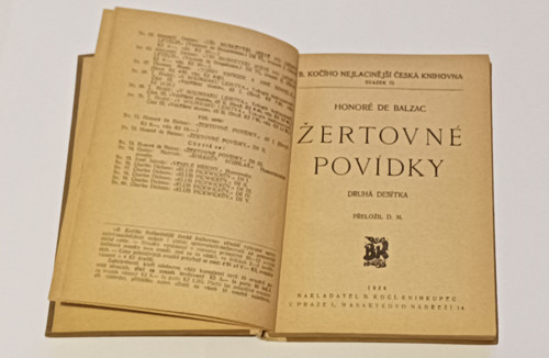 Honoré de Balzac Žertovné povídky — foto 2