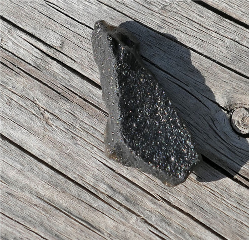 Tektit, meteorit (28 mm) V2750 — foto 3