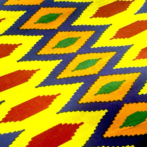 Africká látka ve stylu Kente — foto 3