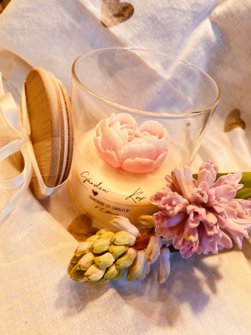 Sojova svicka Garden rose — foto 4