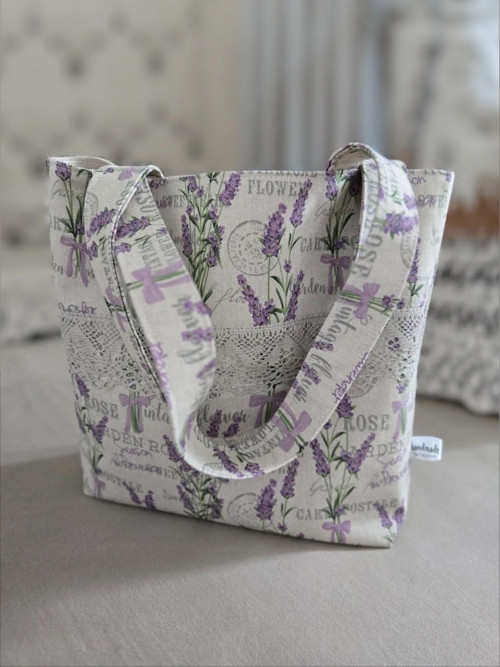 Látka-metráž dovoz Francie / LAVENDER — foto 6