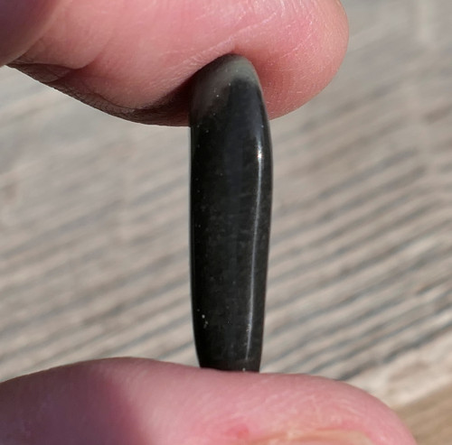 Obsidián pavoučí (22 mm) V2808 — foto 3