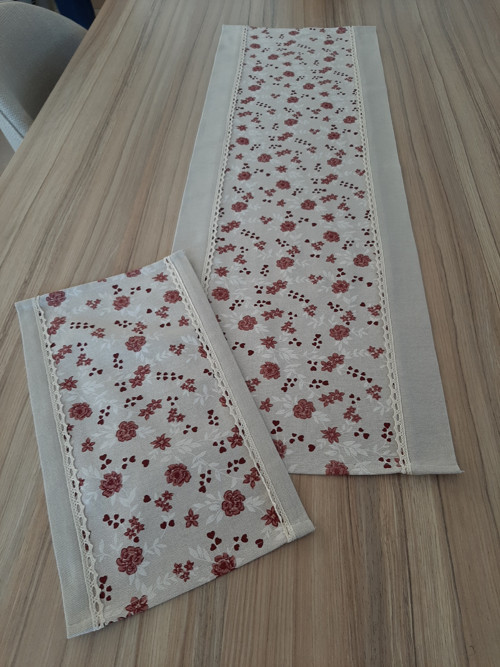 Středový ubrus-režný-růžičky — foto 5