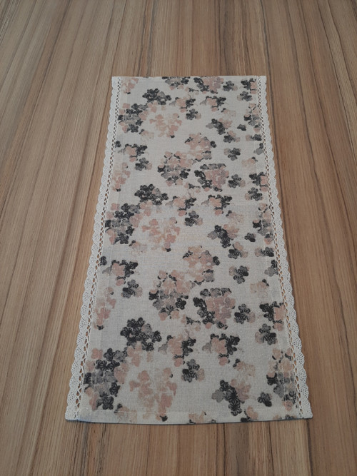 Středový ubrus-režný-kytky — foto 3