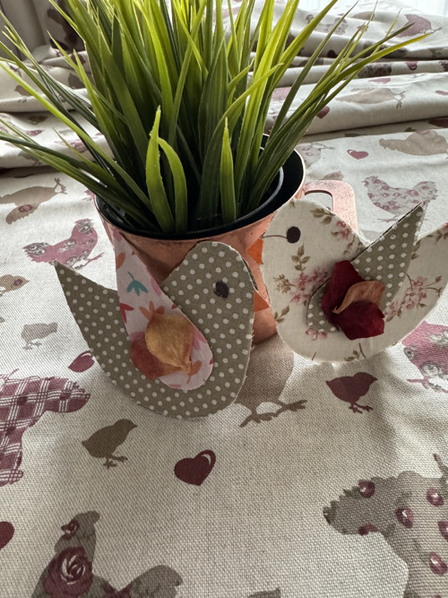 Obdélníkový ubrus se slepičkami — foto 2