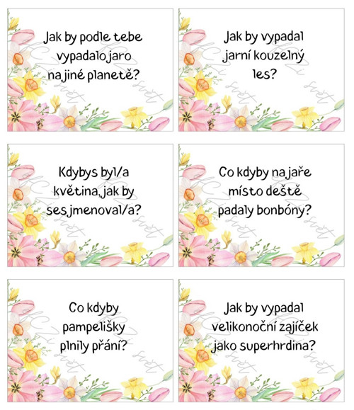 Konverzační kartičky - JARO — foto 5