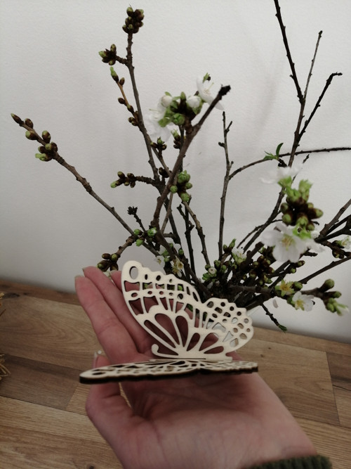 Motýl dřevěný 3D výřez — foto 2