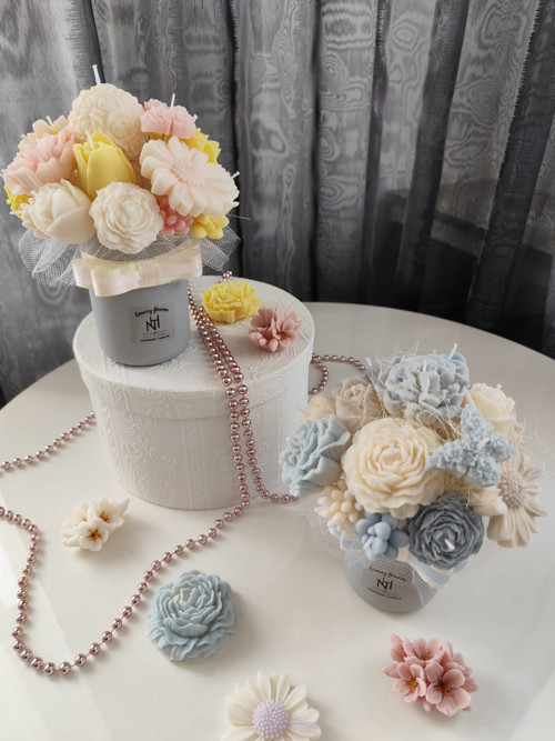 Luxury Flower Bouquet NH Spring Blue — foto 3