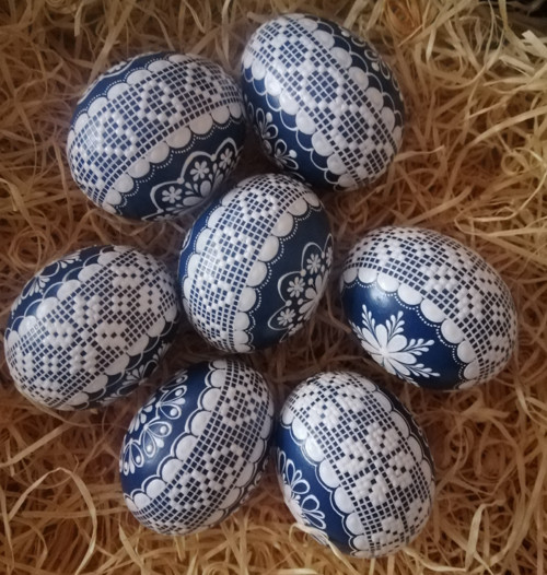 Modrá velikonoční kraslice — foto 2