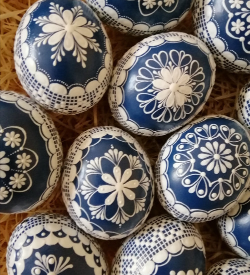 Modrá velikonoční kraslice — foto 3