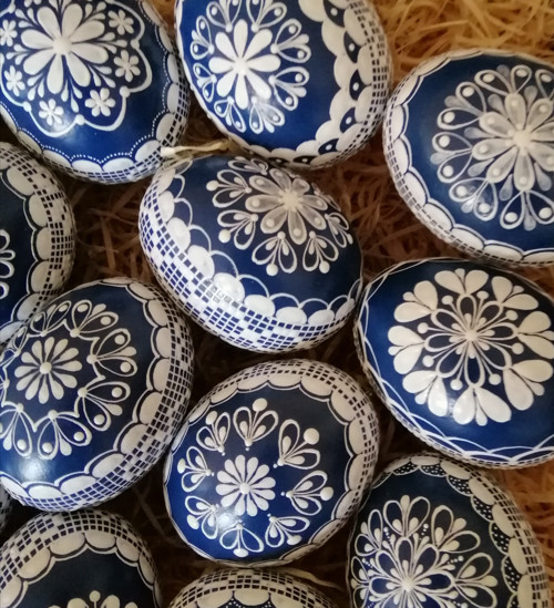 Modrá velikonoční kraslice — foto 4