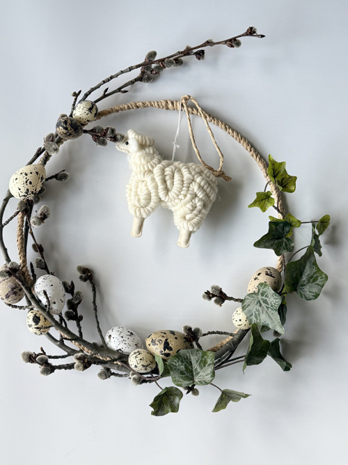Jarní věnec SHEEP W — foto 2