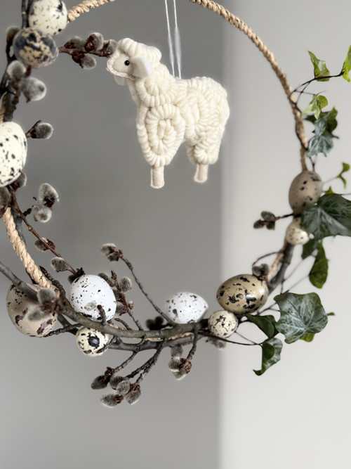 Jarní věnec SHEEP W — foto 4
