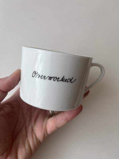 Hrnek Manager Overworked/ Underpaid — foto 2