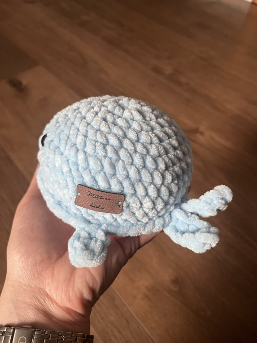 Háčkovaná mini velrybka — foto 2