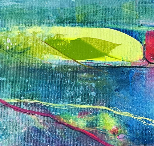 Stillness / originální obraz - 50x50cm — foto 4