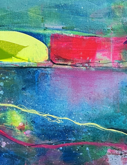 Stillness / originální obraz - 50x50cm — foto 3