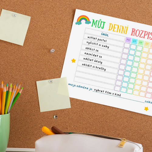 Denní rozpis úkolů pro děti (PDF) — foto 2