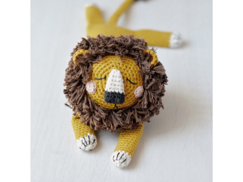 Lev Muffin - návod na háčkování lva PDF — foto 3
