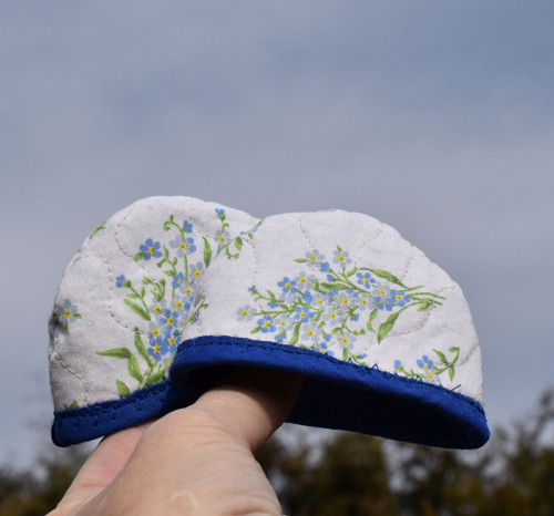 Mini chňapky - Pomněnkové — foto 3